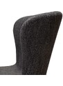 ​​​​​Dan-Form Tmavě šedá látková jídelní židle DAN-FORM Glam