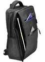 Barebag Pierre Cardin Elegantní tmavě šedý pánský batoh s kapsou pro notebook, USB