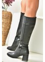 Fox Shoes Black Women's Casual Boots