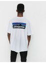 Patagonia P6 Logo Responsibili (white)bílá