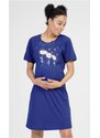 Noční košile dámská mateřská Vienetta Secret KOPRETINY 04504VS - 1090080000