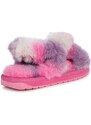 Dětské vlněné pantofle Emu Australia Mayberry Wild Kids růžová barva