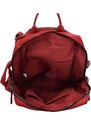 Urban Style Trendový dámský koženkový batůžek Barry, červená