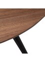​​​​​Dan-Form Ořechový kulatý jídelní stůl DAN-FORM Eclipse 120 cm