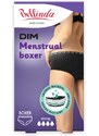 Noční i denní menstruační kalhotky (boxerky) MENSTRUAL BOXER STRONG - BELLINDA - černá