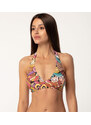 Aloha From Deer Woman's Love Thy Ice Cream Halter Neck Bikini Top BTH AFD353