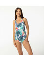 Aloha From Deer Woman's Tropic Open Back Swimsuit SSOB AFD342