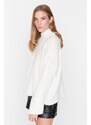 Trendyol Soft Textured Ecru Basic Knitwear Sweater