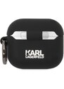 Pouzdro na sluchátka AirPods 3 - Karl Lagerfeld, NFT Karl Head Black