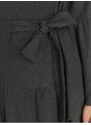 Tmavě šedé dámské šaty Trendyol - Dámské