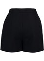 Trendyol Black Woven Shorts Skirt