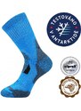 STABIL vlněné ponožky merino VoXX modro-zelená 35-38