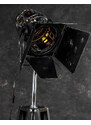 T-BIS Industriální stojací lampa trojnožka REFLEKTOR Black
