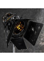 T-BIS Industriální stojací lampa trojnožka REFLEKTOR Black