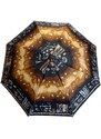 Swifts Skladácí deštník s motivem hnědočerná 1126