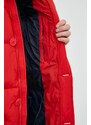 Bunda Tommy Hilfiger pánská, červená barva, zimní