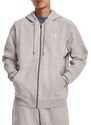 Mikina s kapucí Under Armour UA Essential Fleece FZ Hood-GRY 1373881-592