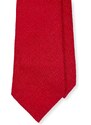 Kolem Krku Červená lněná kravata Premium