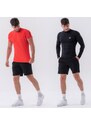 NEBBIA - Fitness kraťasy pánské 319 (black)