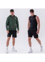 NEBBIA - Fitness kraťasy pánské 319 (black)