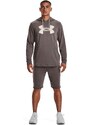 Under Armour UA Rival Terry Logo Hoodie-BRN Brown