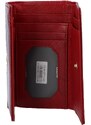Dámská kožená peněženka červená - Ellini Liviana červená