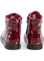 Wojtylko 1Z23007 červené dětské zimní boty