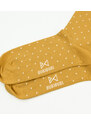 BUBIBUBI Žluté ponožky s puntíky 39-42