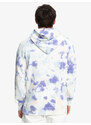 Mikina Quiksilver CLOUDY TD HOODIE PEACH WHIP CLOUDY TIE DYE