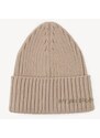 Bavlněná béžová čepice Ruslan Baginskiy - Beanie Hat - 100 % bavlna