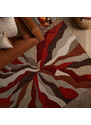 Flair Rugs koberce AKCE: 80x150 cm Kusový koberec Zest Infinite Splinter Orange - 80x150 cm