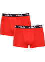 2PACK pánské boxerky Fila červené (FU5142/2-118)
