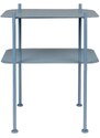 Modrý kovový modulární regál ZUIVER RIVER 50 x 35 cm