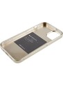 Ochranný kryt na iPhone 15 - Mercury, Jelly Gold