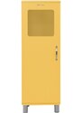 Žlutá lakovaná vitrína Tenzo Malibu 50 x 41 cm