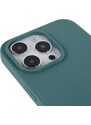 Ochranný kryt na iPhone 15 Pro - Mercury, Silicone Green