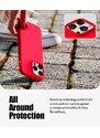 Ochranný kryt pro iPhone 14 Pro MAX - Mercury, Silicone Red