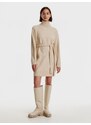 EDITED Úpletové šaty 'Okka' béžová