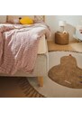 Béžový bavlněný dětský koberec Kave Home Tamya 120 cm
