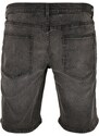 URBAN CLASSICS Relaxed Fit Jeans Shorts - real black washed