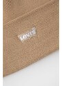 Čepice Levi's béžová barva, D5459.0009-36