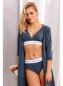 DN Nightwear Dámská podprsenka Rosie tmavě modrá