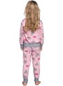Italian Fashion Dívčí pyžamo Orso růžové