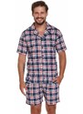 DN Nightwear Pánské pyžamo Clyde káro