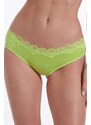 Bodylok Menstruační kalhotky Modal Bikiny Lime zelené