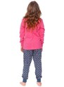 DN Nightwear Dívčí pyžamo Friends forever růžové