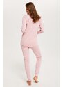 Italian Fashion Dámské pyžamo Baula růžové s medvědem