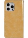 Ochranné pouzdro pro iPhone 14 Pro - Mercury, Bluemoon Diary Gold