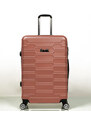 Cestovní kufr Rock 0231/3 71 l - růžový