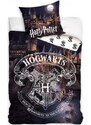 Carbotex Bavlněné ložní povlečení Harry Potter - motiv na loďkách do Bradavic - 100% bavlna - 70 x 90 cm + 140 x 200 cm